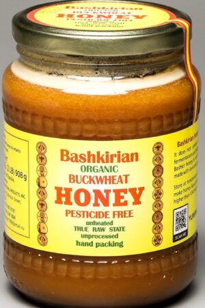 YumPeak Bashkiria Organic Buckwheat Raw Honey