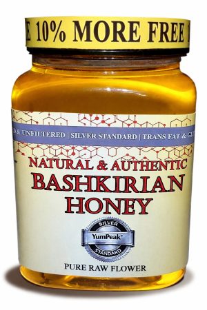 YumPeak® Bashkirian Honey - Pure Raw Flower (Silver) 1.1Lb